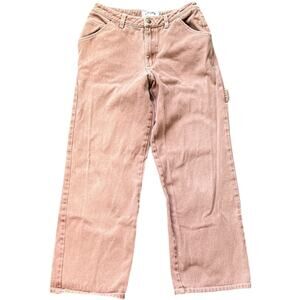RSQ Blush Wide Leg Cargo Jeans - Small/25